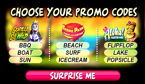 Sizzling Summer Surprise Promo Codes