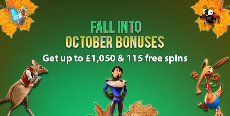 October Casino Bonus Promotion at Vegas Mobile Casino