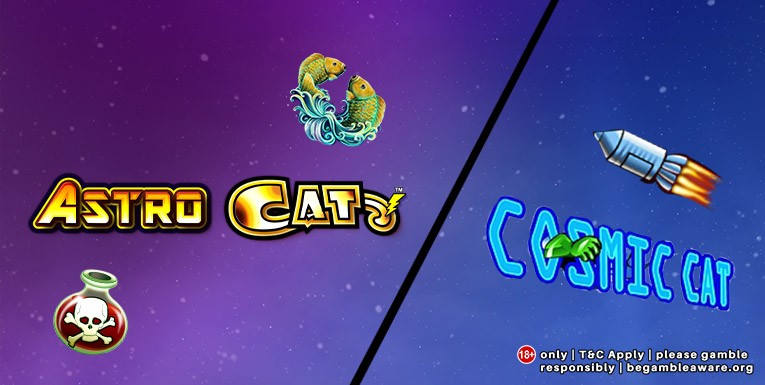 Astro Cat Slots vs Cosmic Cat Slots