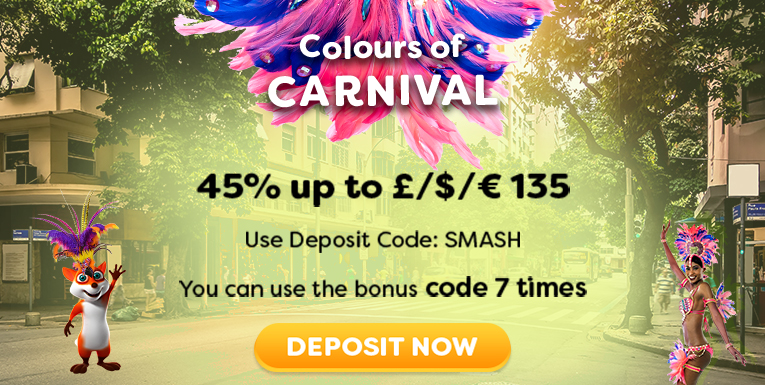Enjoy the Colours of Carnival at Vegas Mobile Casino