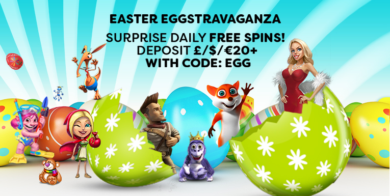 Enjoy Easter Free Spins at Vegas Mobile Casino