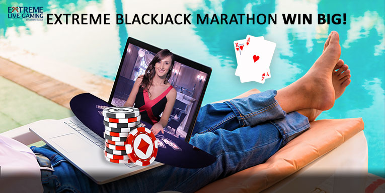 Participate in Extreme Blackjack Marathon at Vegas Mobile Casino