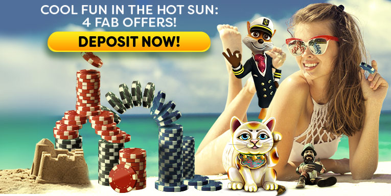 Summer Special Offer - Get Free Spins, Bonus Cash and Promo Codes