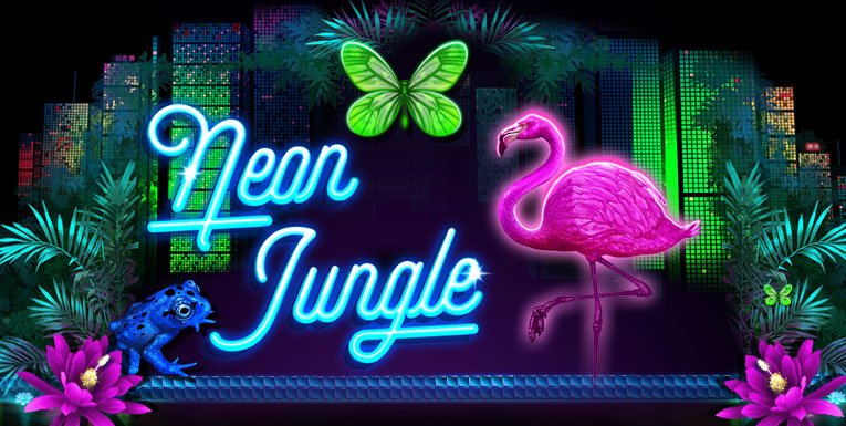 All new Neon Jungle Slots with Keno Round debuts at Vegas Mobile Casino