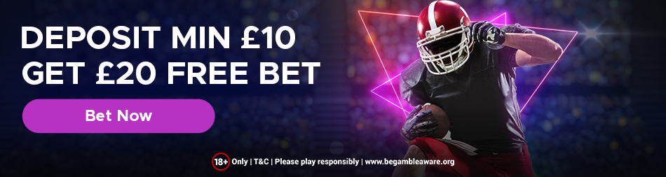 Get £20 Free Bet