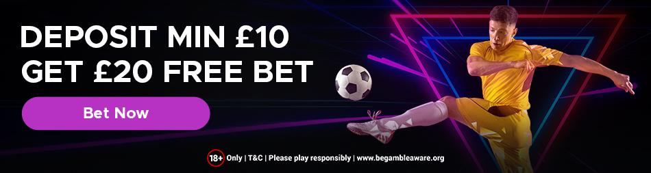 Get £20 Free Bet