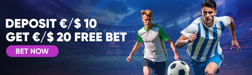 Get £20 Free Bet
